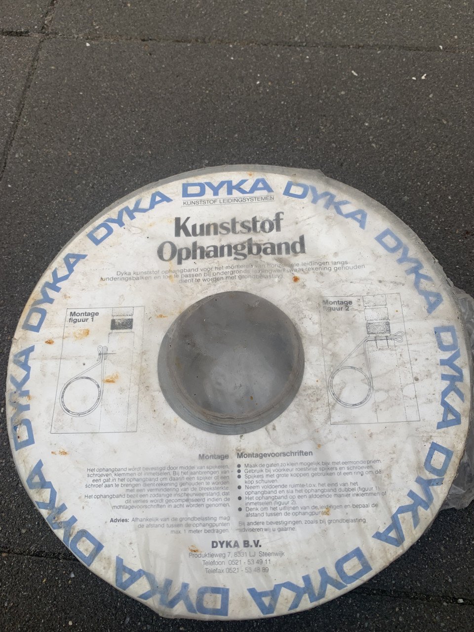 Kunstof ophang band