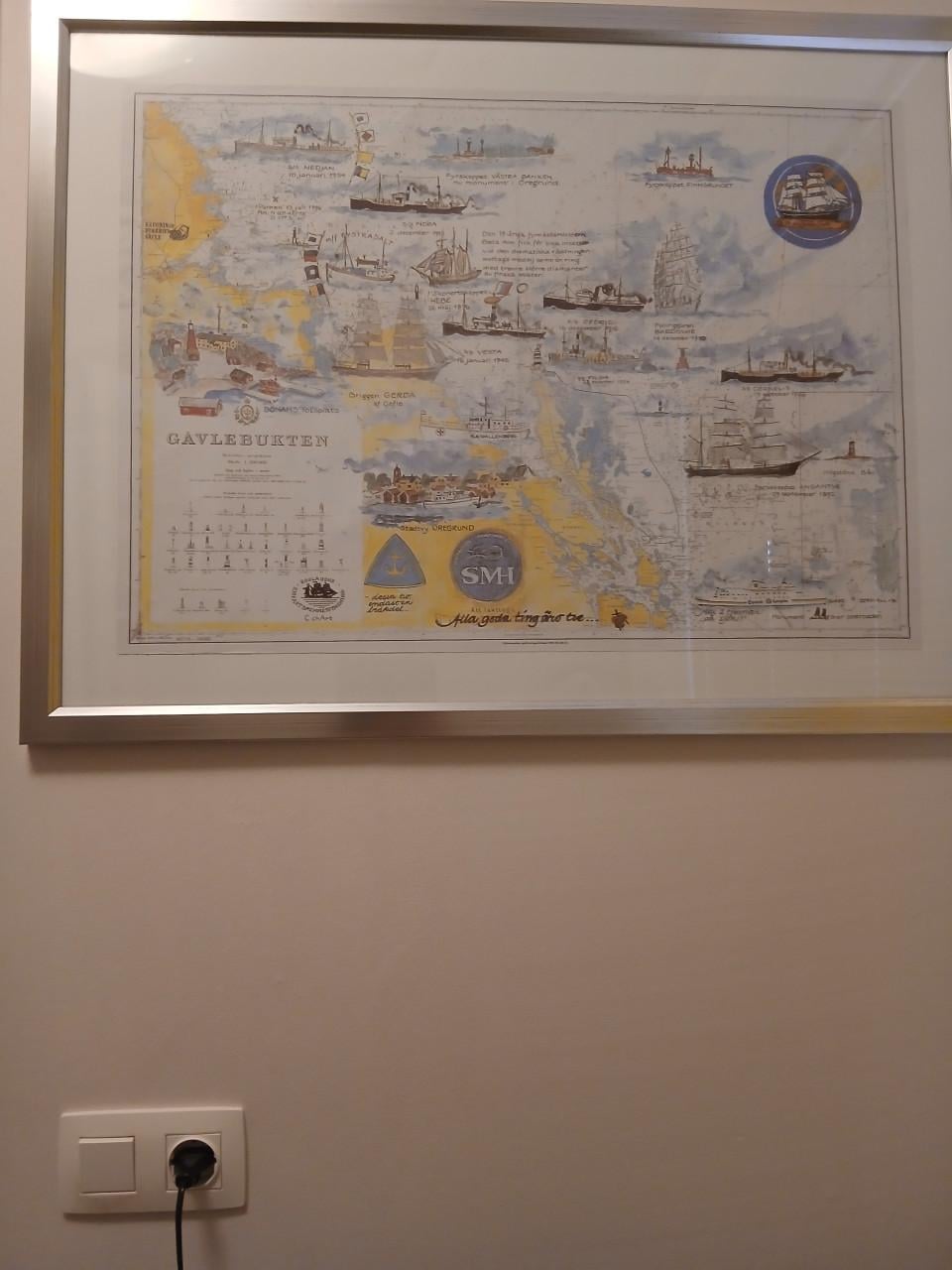 Schilderij en kaarten