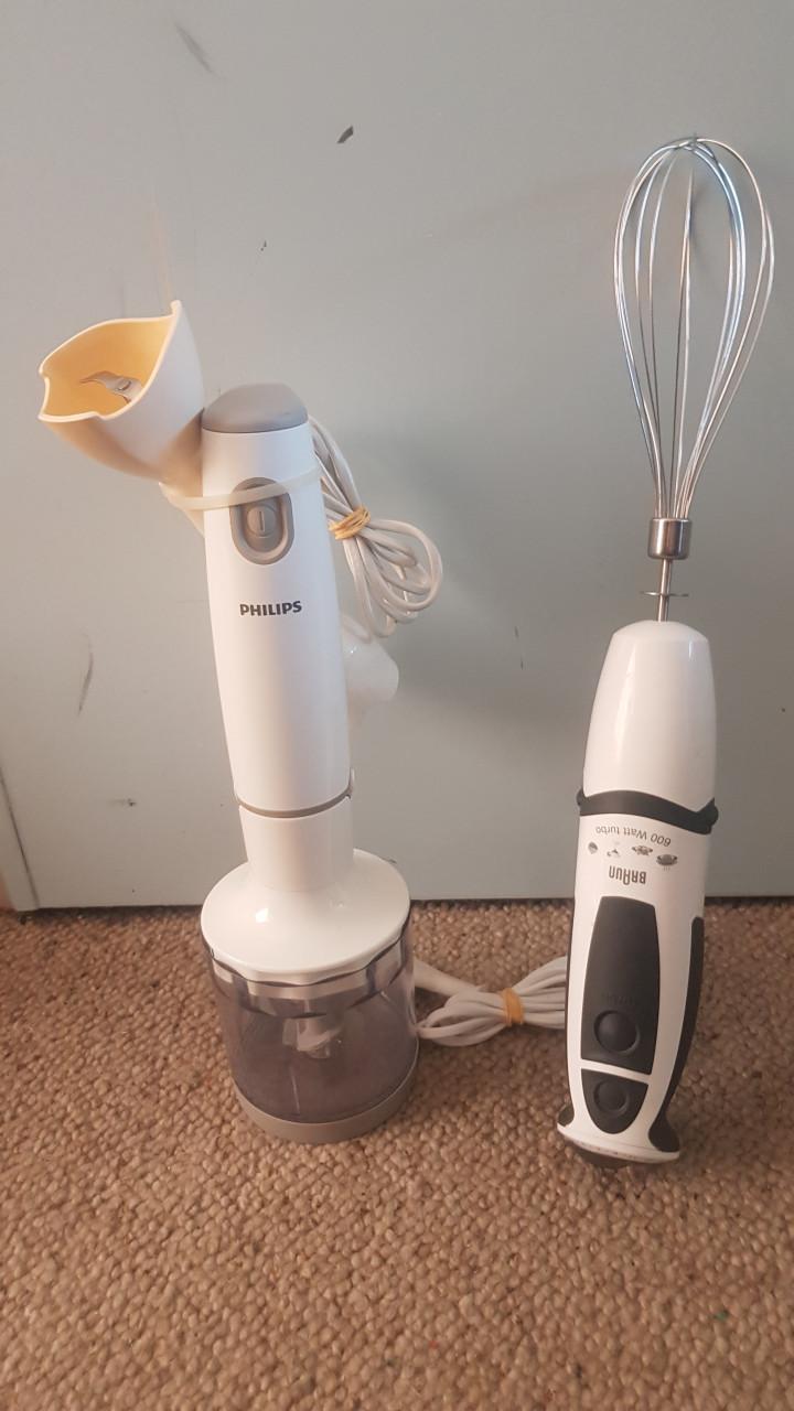 Partij kleinere keuken apparaten