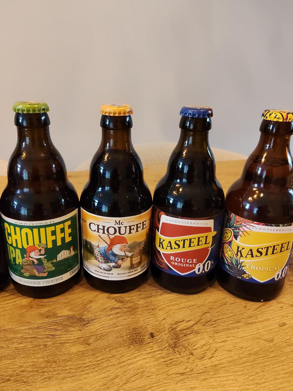 Diverse speciaalbieren voor €1 per fles
