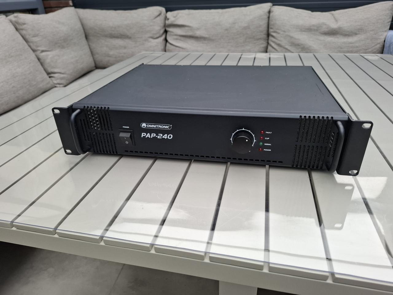 PAP-240 PA-versterker 100V