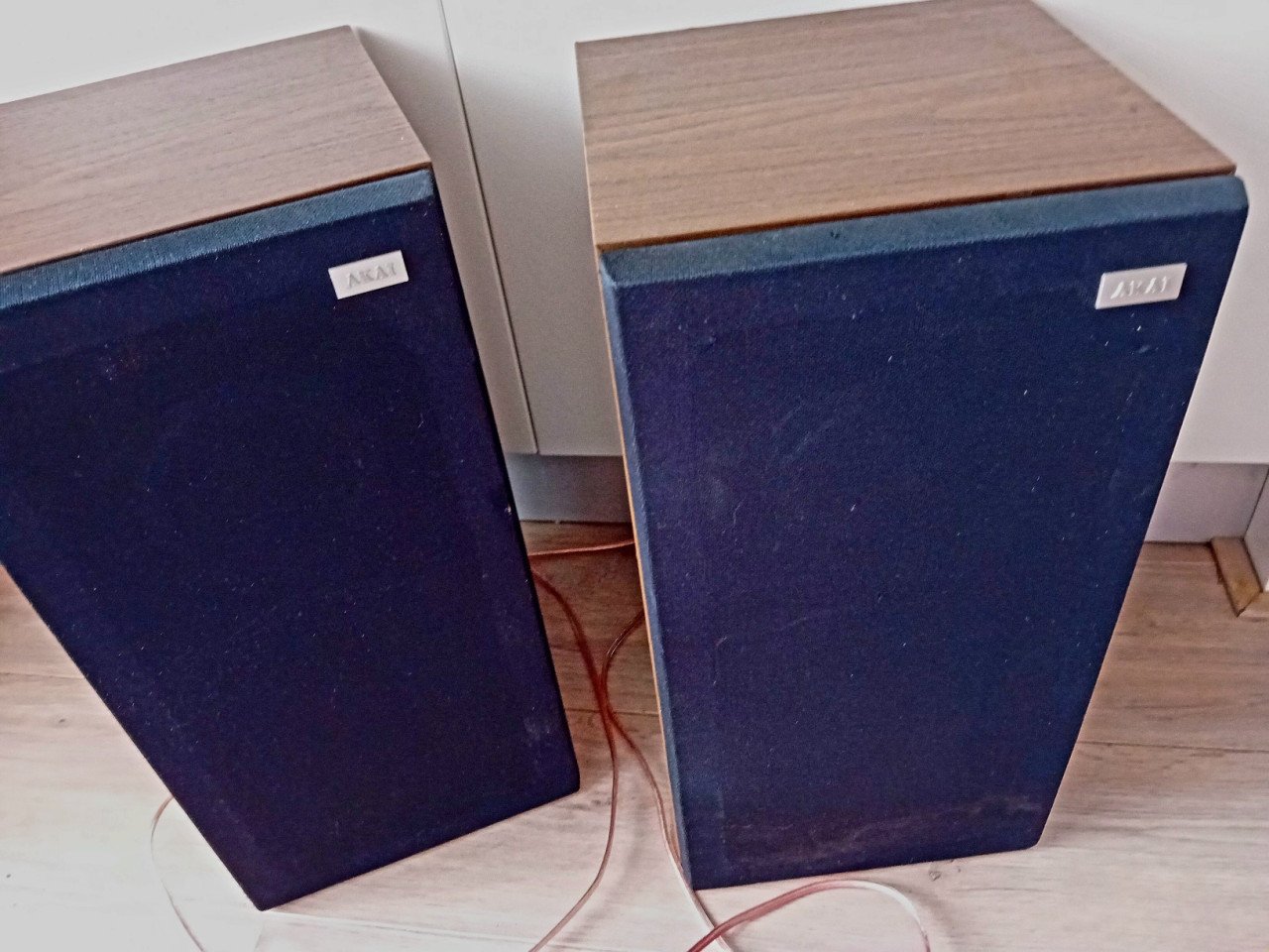 Vintage akai SR H30 luidsprekers izgst