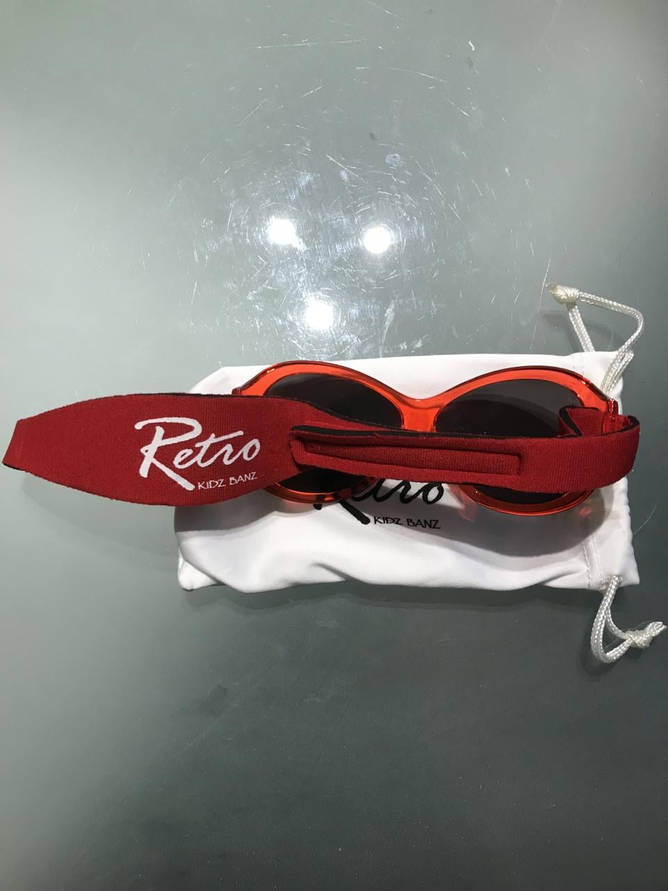 Leuke, fijne Kidz Banz Zonnebril (rood)