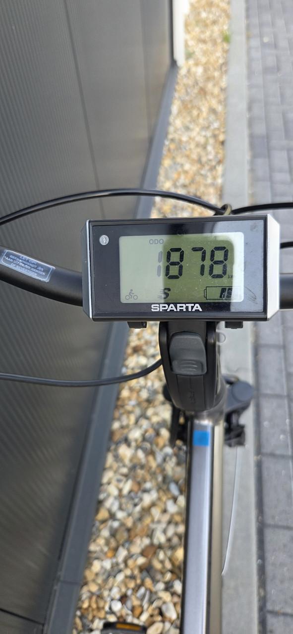 Mooie Sparta M8E 522Wh accu 60nm middenmotor 57cm