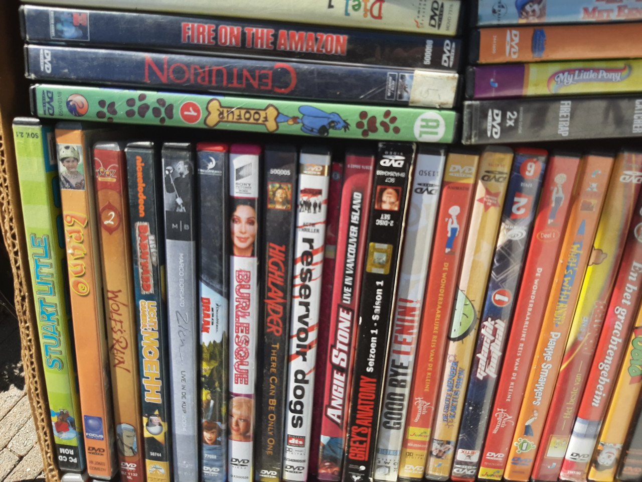 60 dvd's in 1 koop 10 euro
