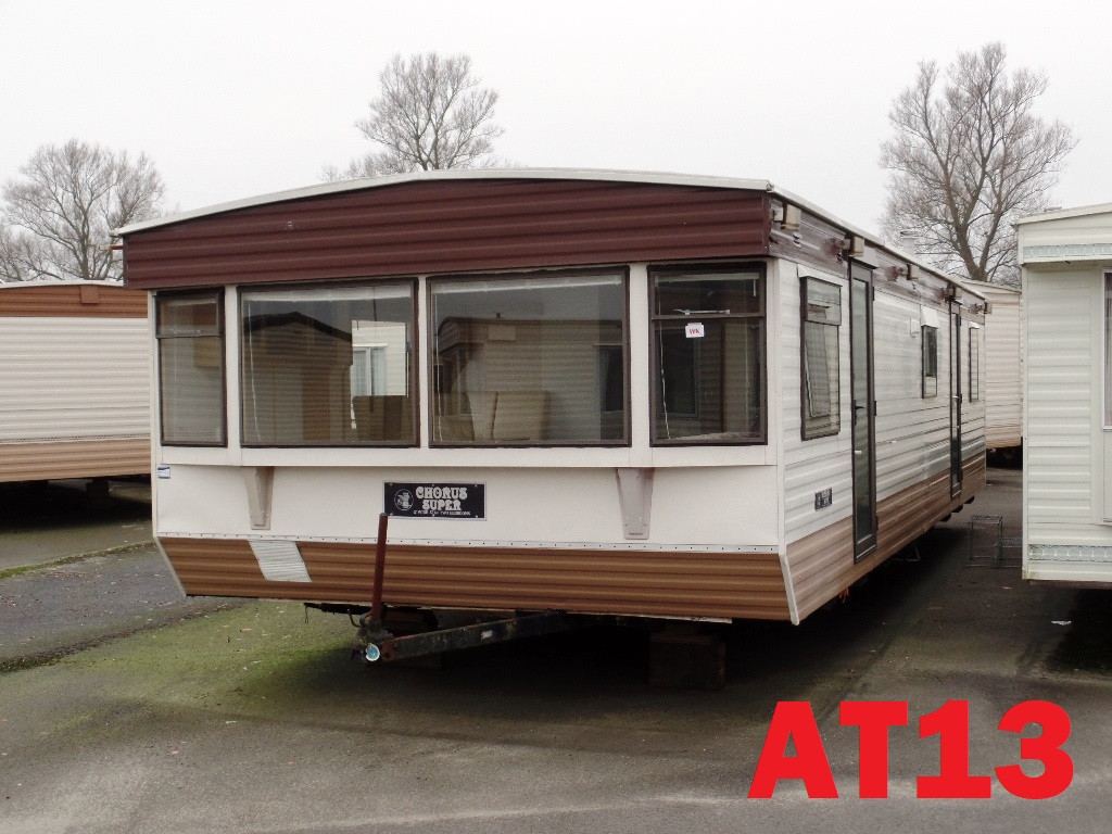 Diverse modellen ATLAS stacaravans met 2 of 3 slaapkamers tot 8 personen