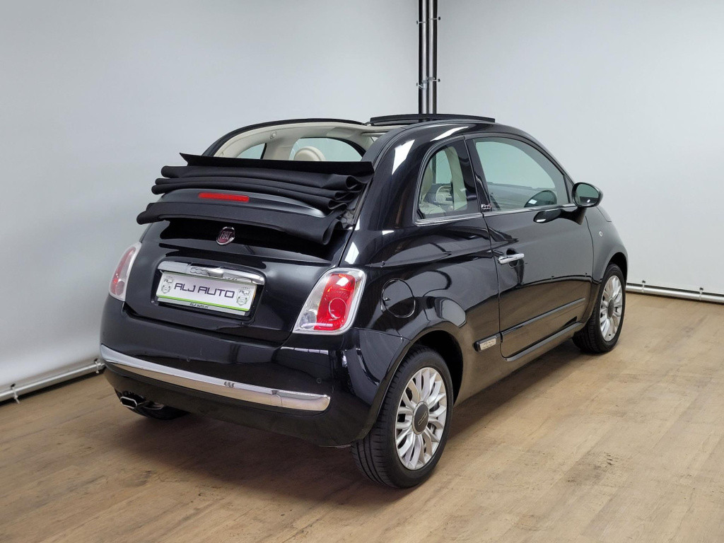 Fiat 500 C 0,9 lounge | cabrio | parkeersensor | half-leder | airco | deale