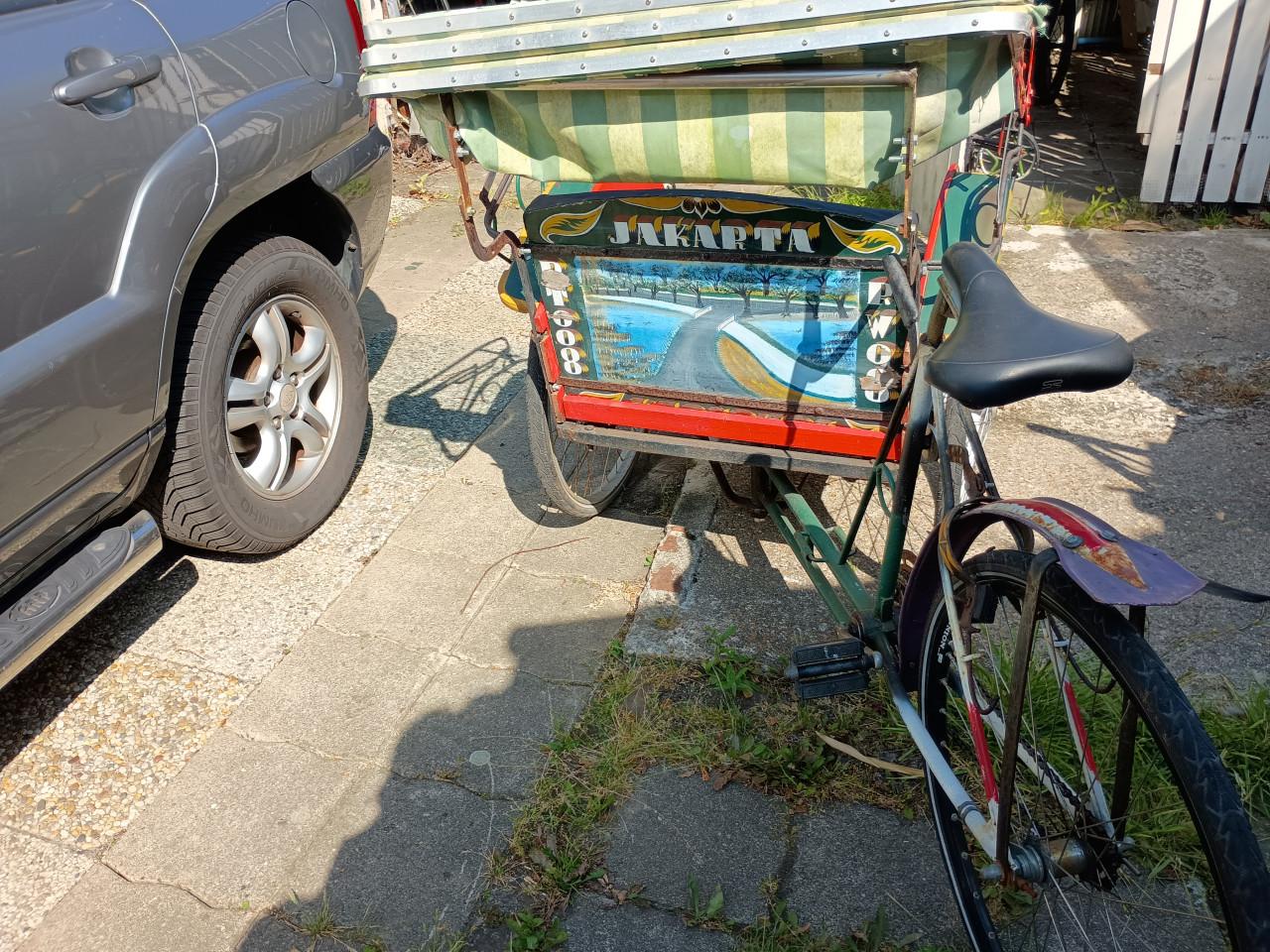 Riksja Indonesische fiets