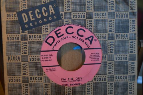 Bijzondere singles The Mills Brothers (Sample copies e.d.) (1)