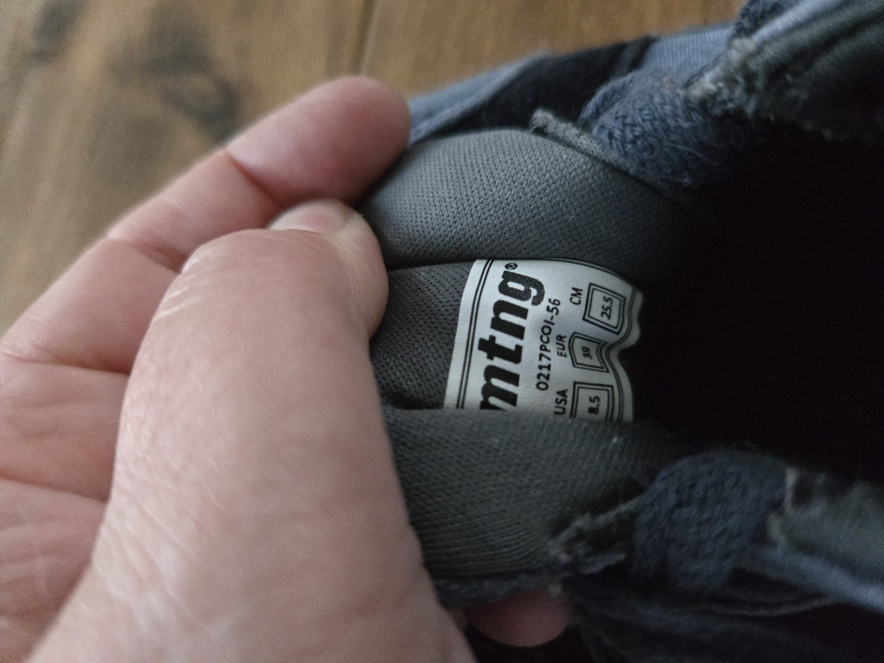 Mustang dames sneakers blauw maat 38