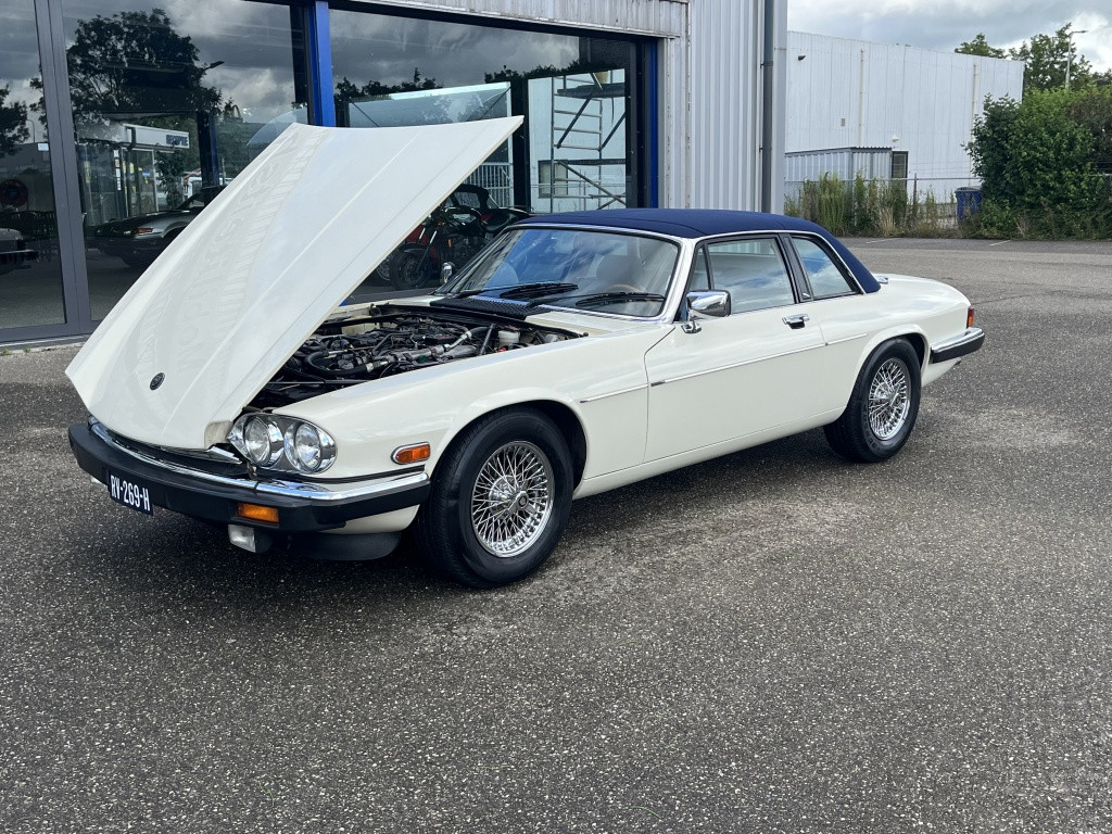 Jaguar Xj xjs-c 5.3 v12 targa met zeldzame hardtop