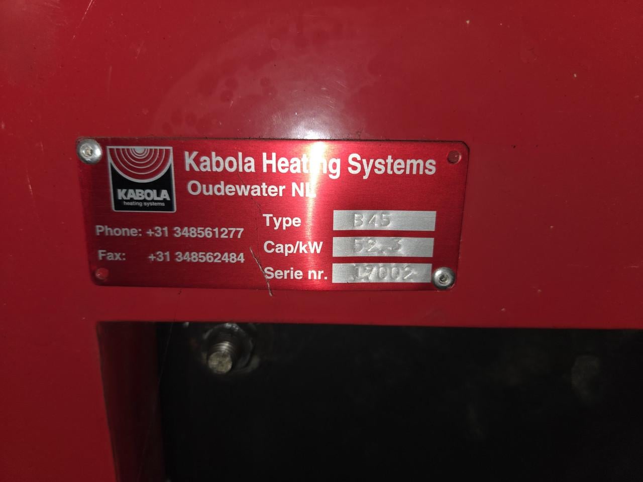 Kabola kachel diesel