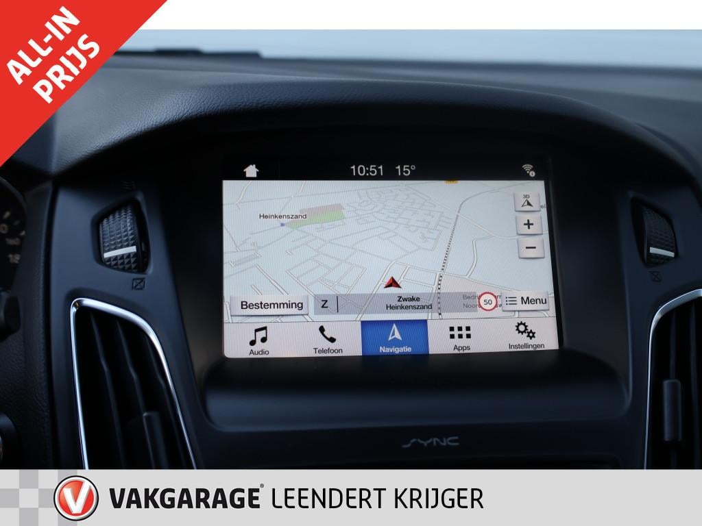 Ford Focus wagon 1.0 lease edition rijklaarprijs/trekhaak