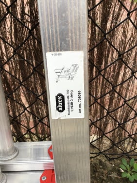 Altrex ladder, 36 sporten met afstandhouder