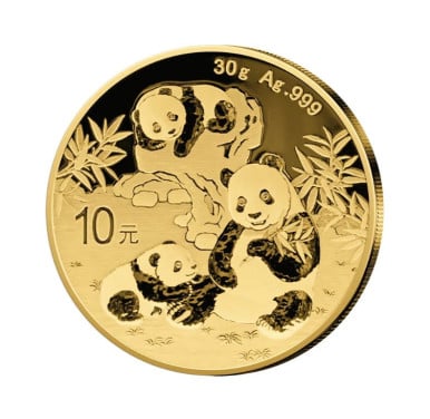 2025 Panda - Gold Edition, 30g (.999)