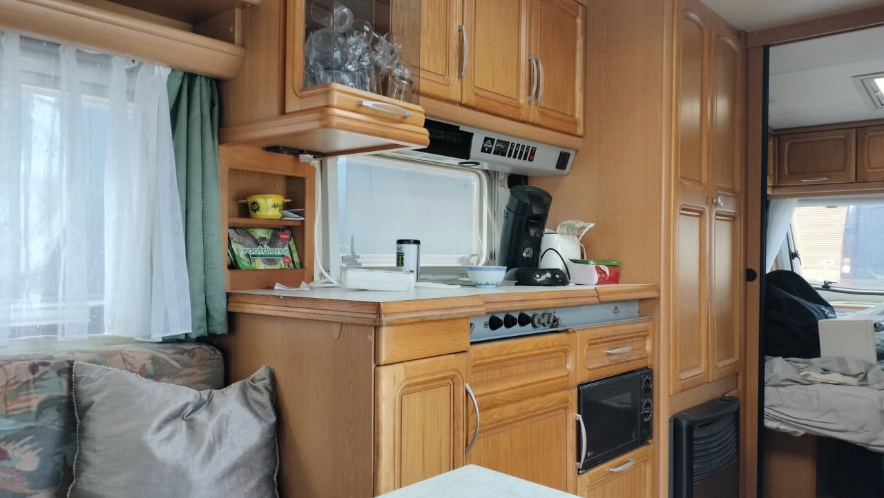 Hobby Prestige 540 (2000) met voortent