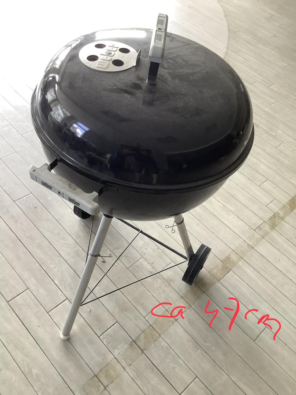 Weber BBQ, rond 47cm.