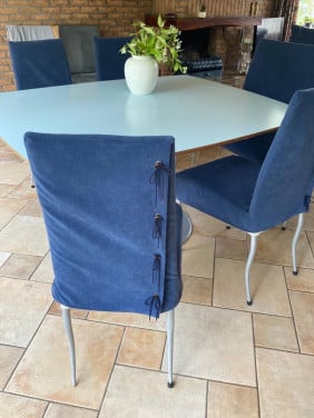 Eetkamerstoelen + bankje