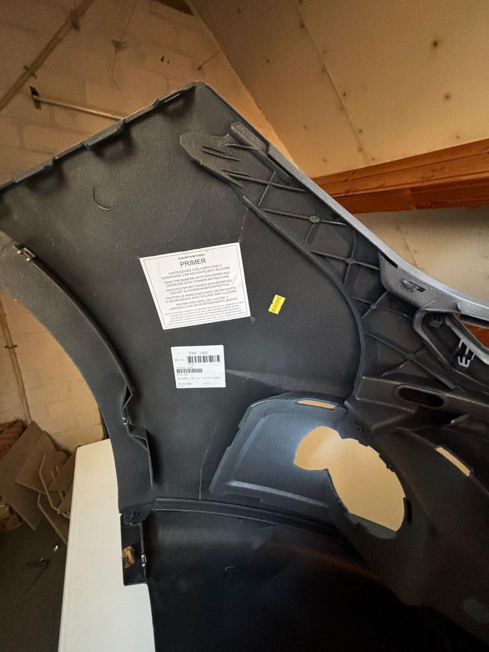 Nieuwe bumper voor Seat Ibiza 5