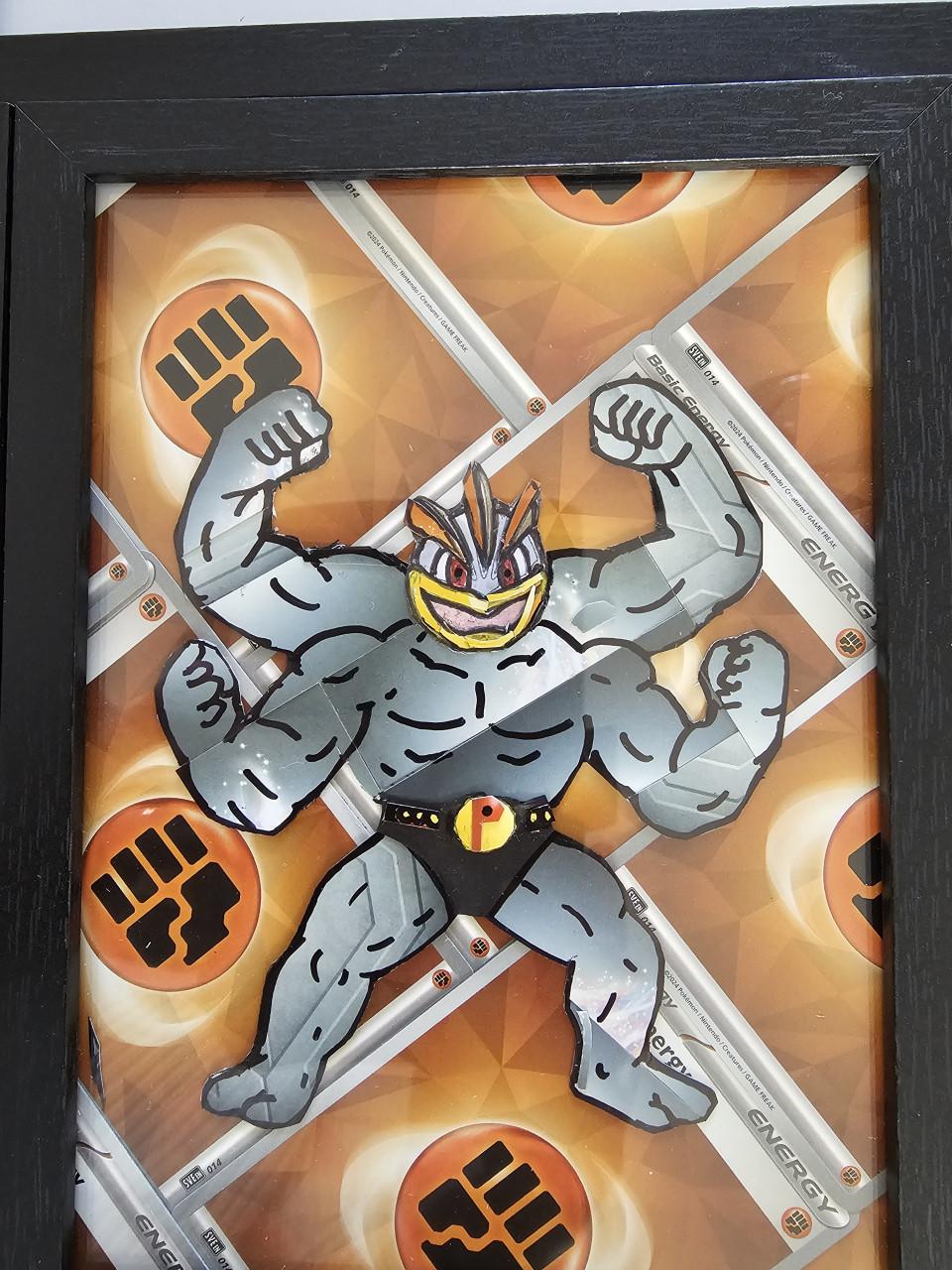 Handgemaakt pokemon figuren van energy kaarten