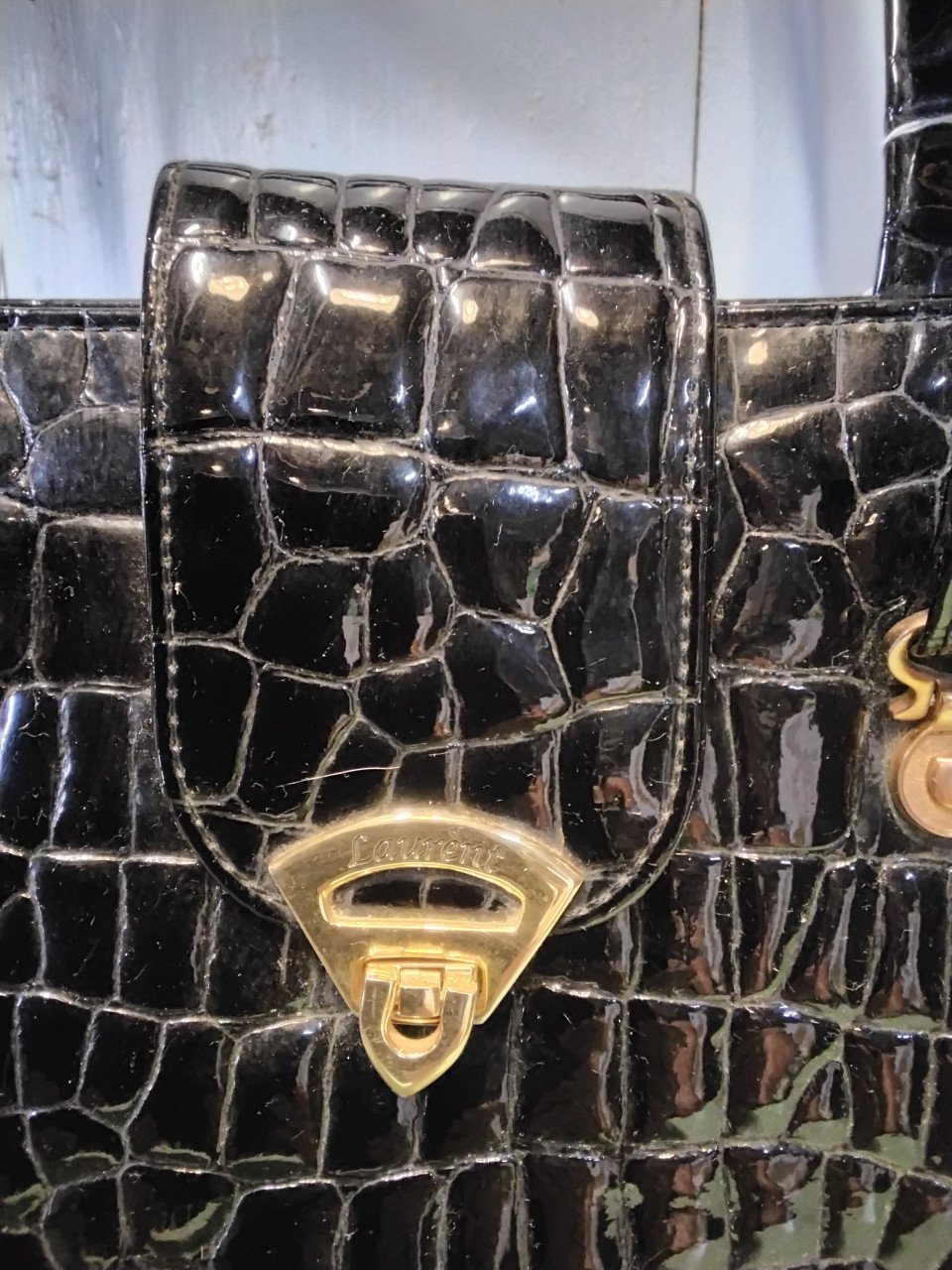 Vintage hand tas