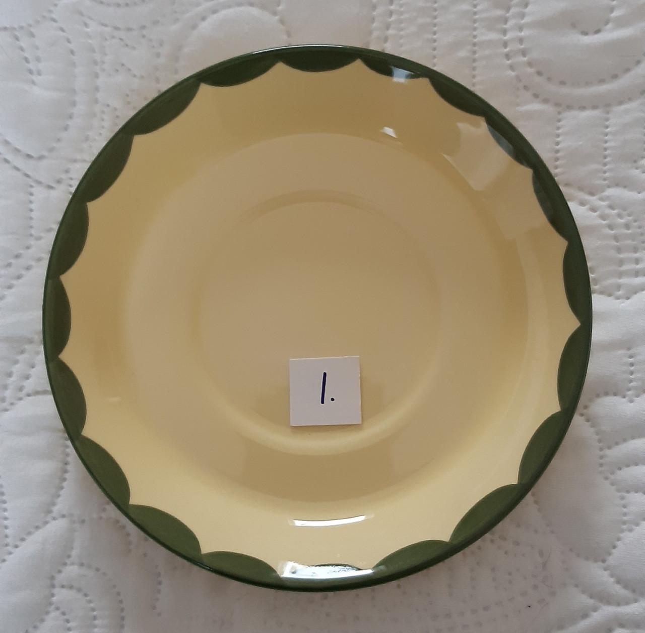 Kip en haan servies: 1 soepkop + 1 schotel