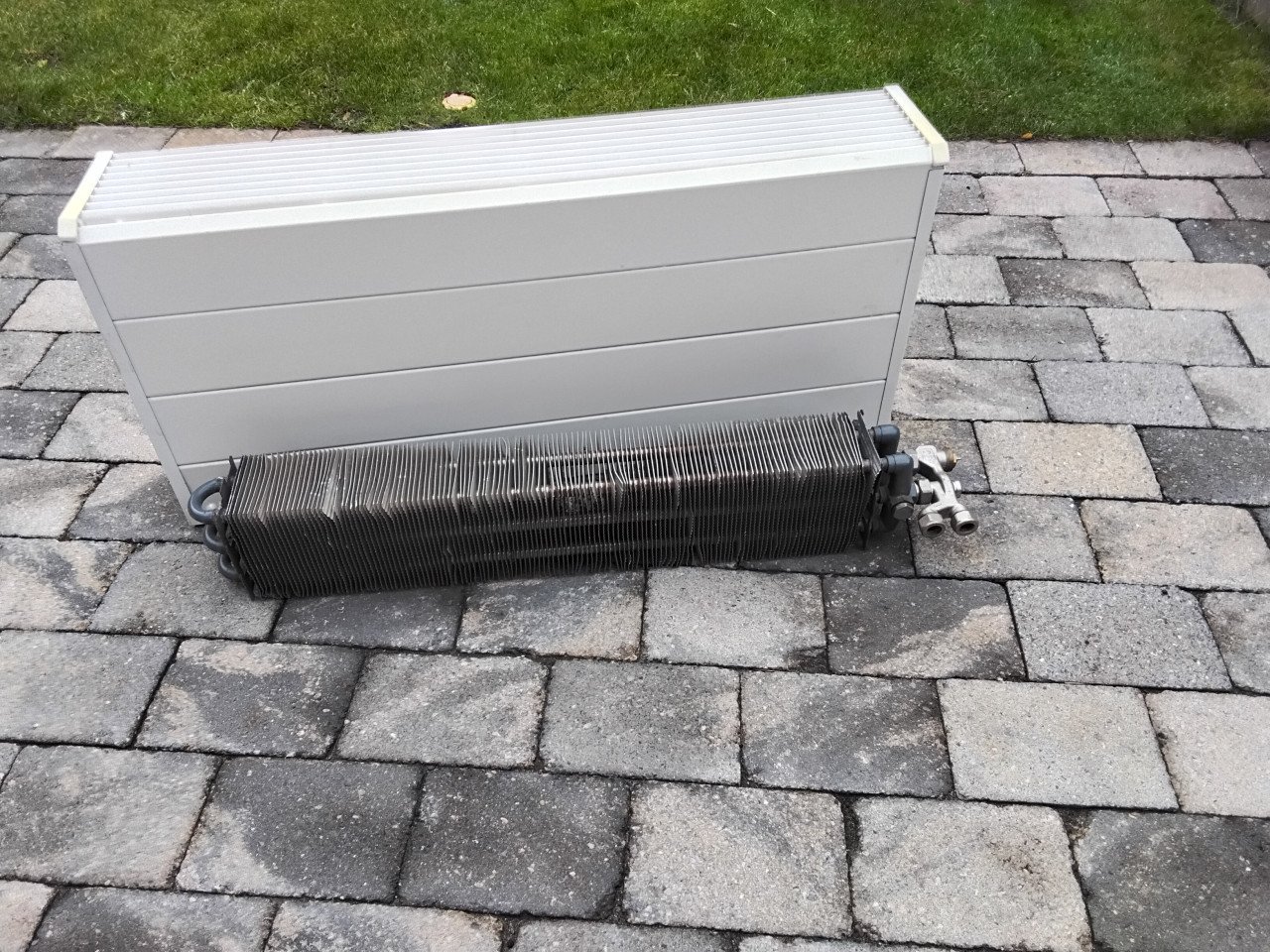 Convector radiator en plaatradiator