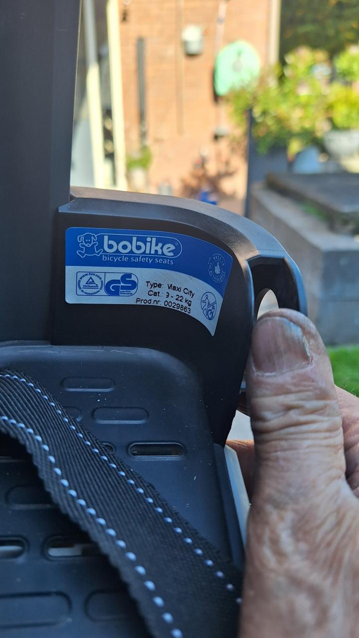 BOBIKE MAXI CITY FIETSSTOEL ACHTEROP