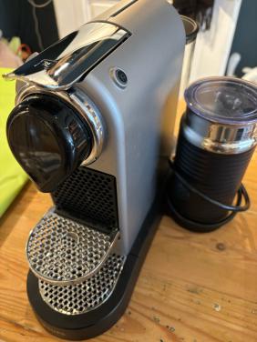Krups Nespresso met melkopschuimer
