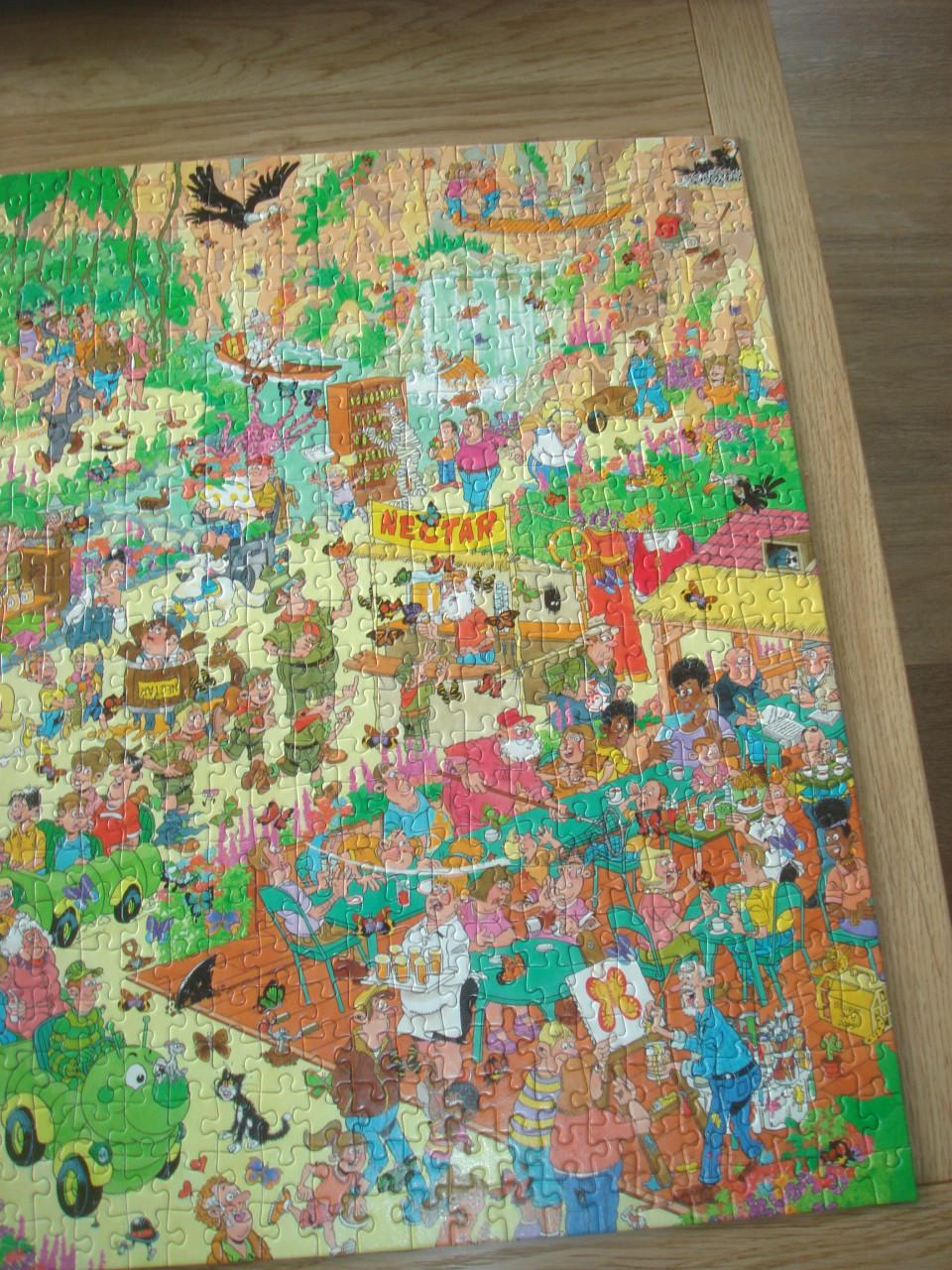 Te koop Complete Jan van Haasteren puzzel Vrolijke fladderaars 1000 stukjes