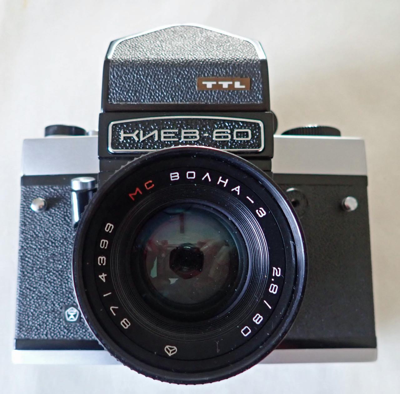 KIEV 60 één-oog spiegelreflexcamera