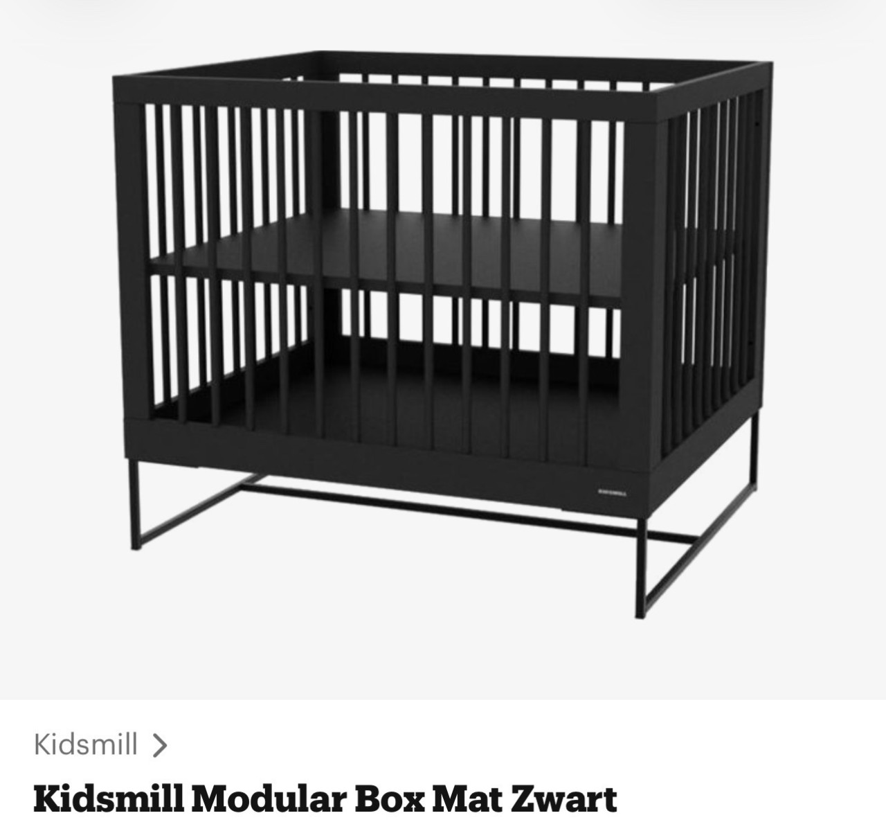 Kidsmill modular box zwart