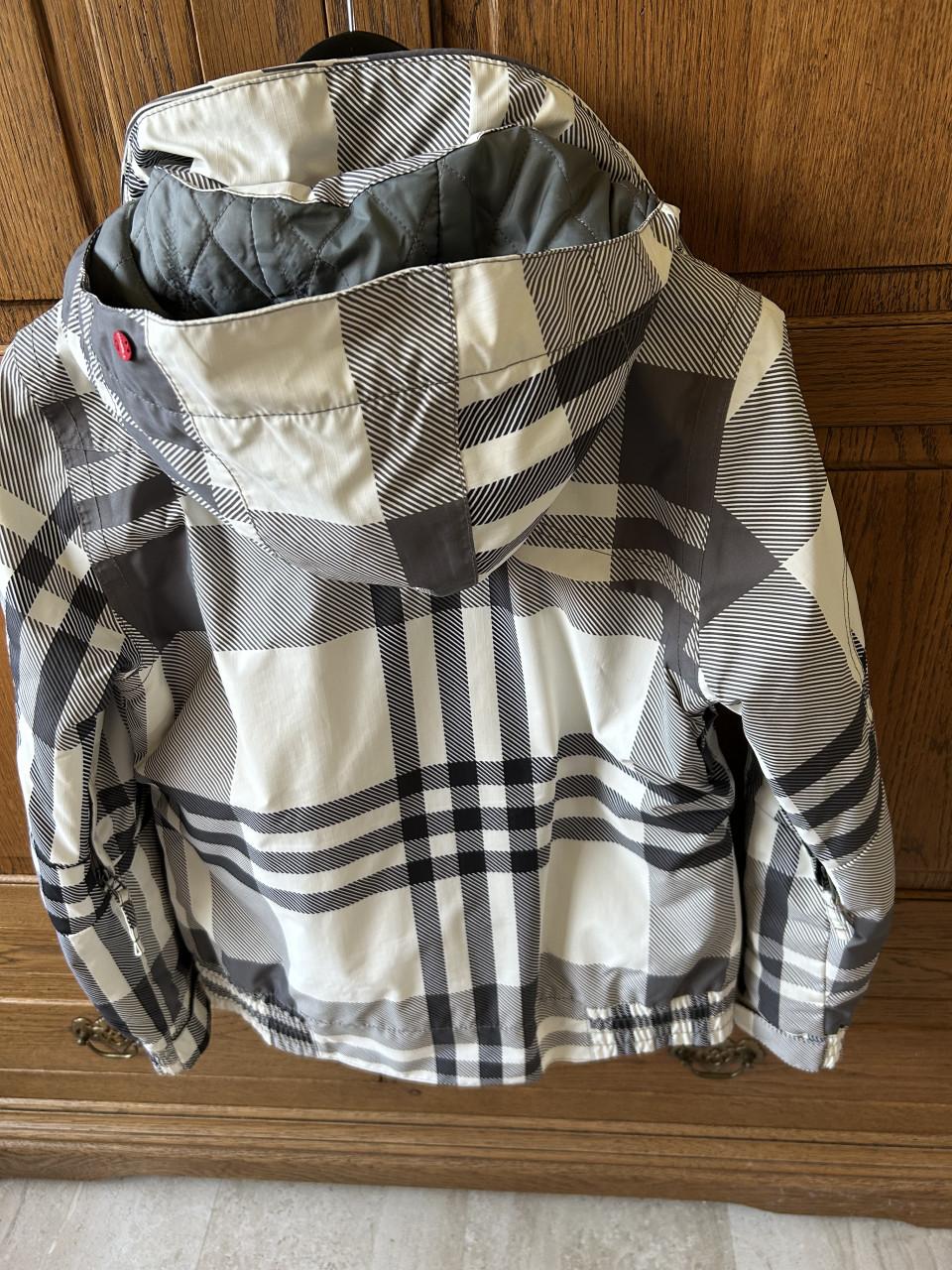 Mooie grijs/witte ski jas van O'Neill maat L