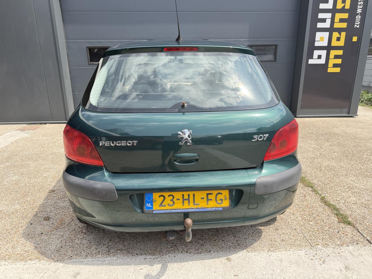 Peugeot 307 1.6 16V XR 5DR 2001 Groen Apk Nap Trekhaak