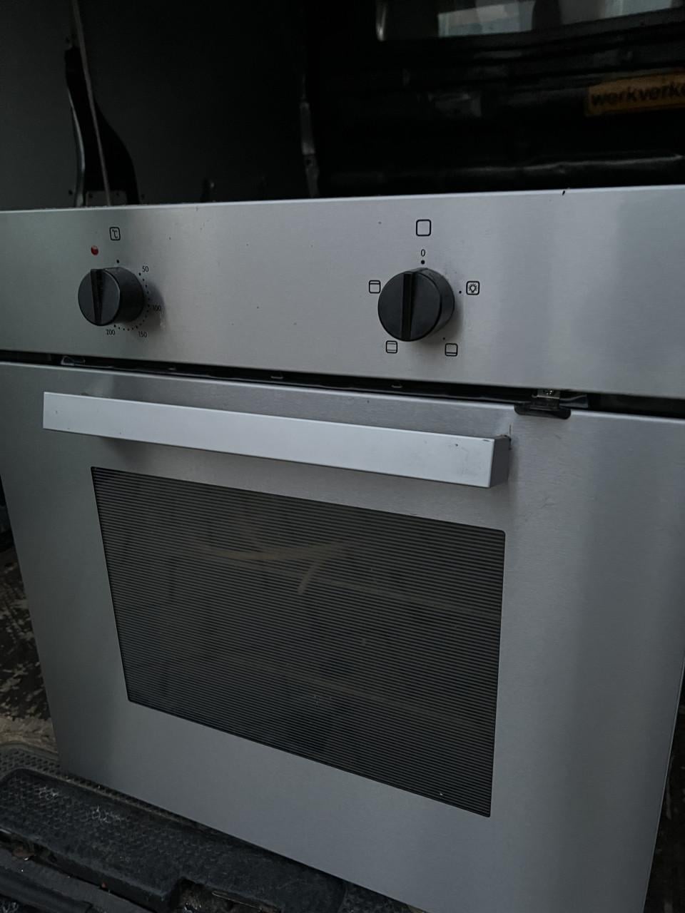 Inbouw oven met Grill van Ikea.60x60 cm.