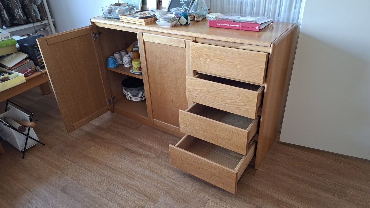 Dressoir licht eiken