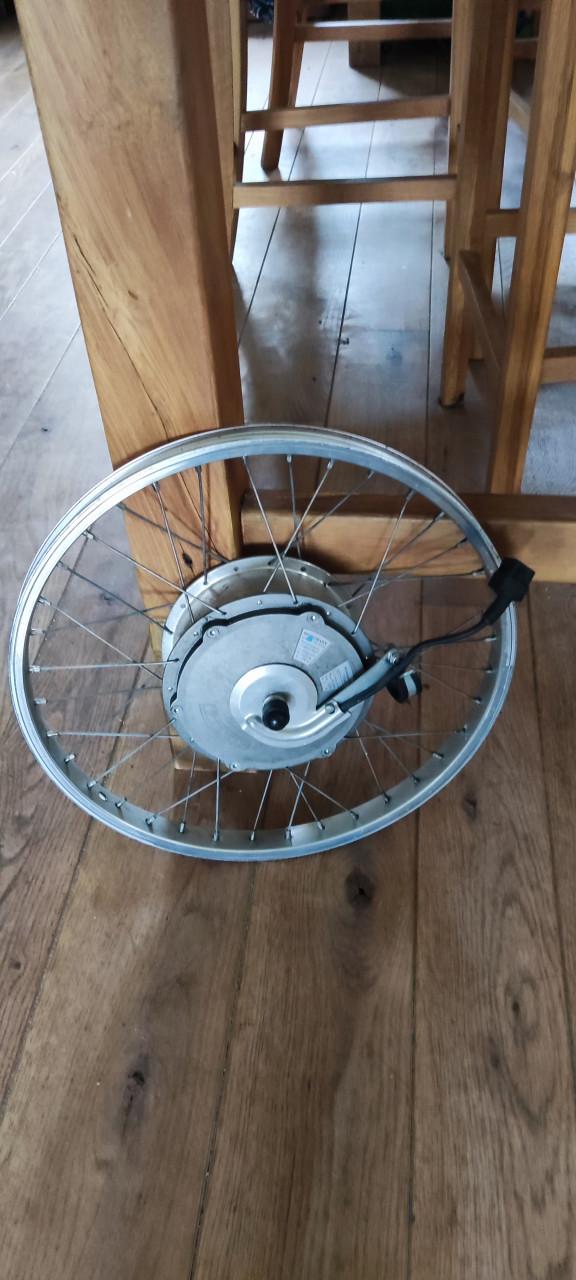 Heinzmann voorwiel: 20 inch