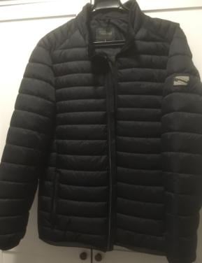 Donker blauwe jas NIEUW