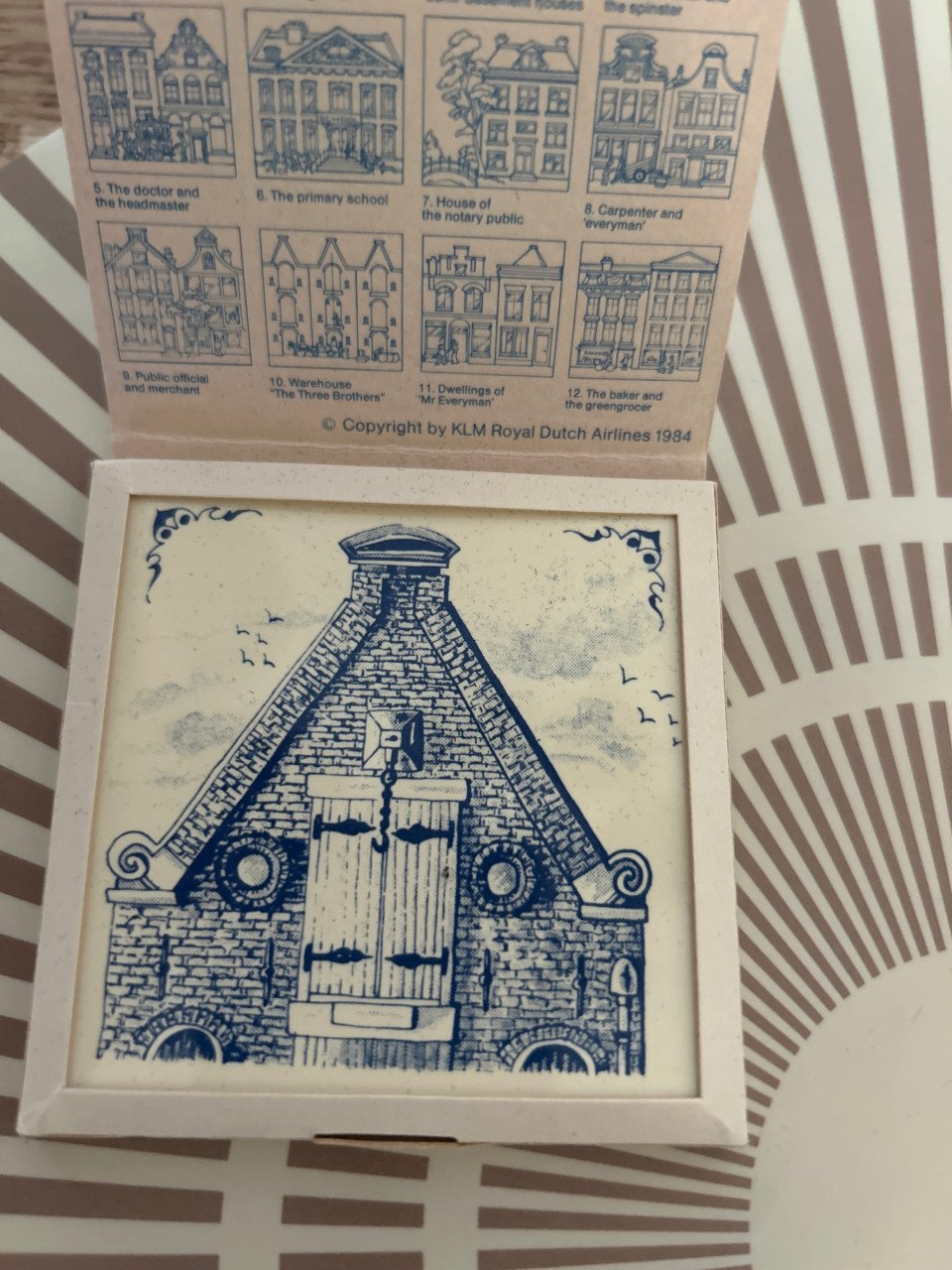 KLM BUSINESS TEGELTJE