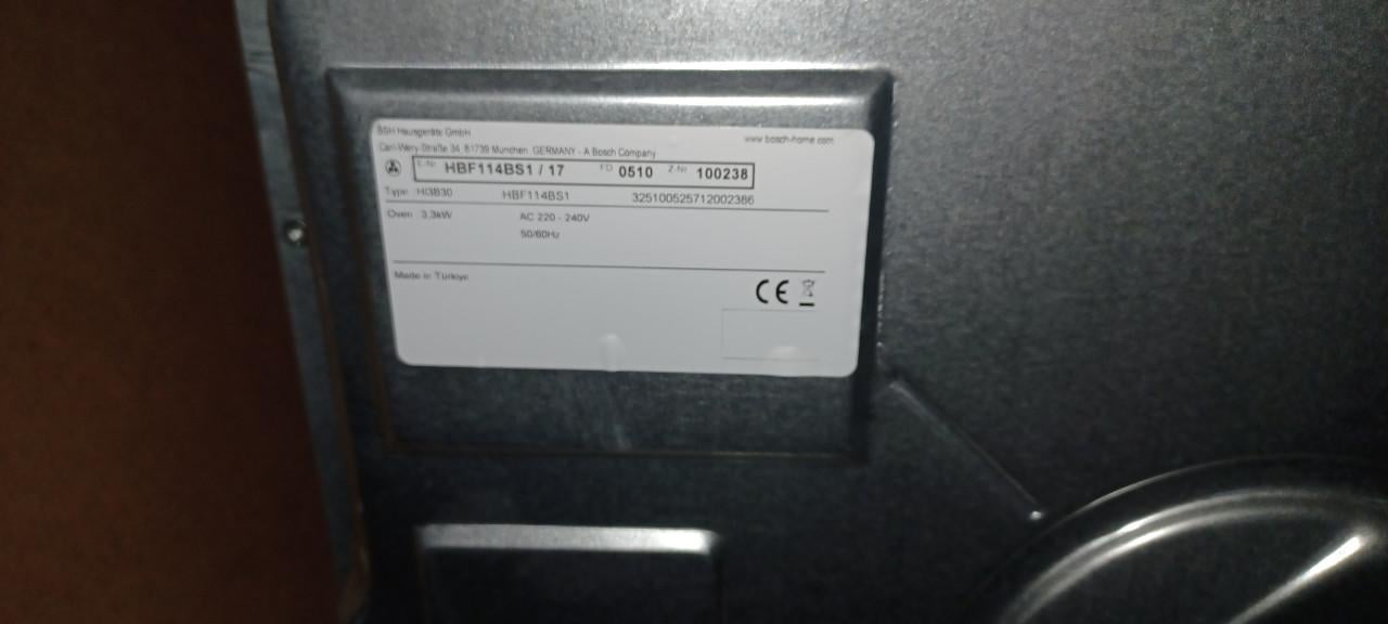 Bosch inbouw oven