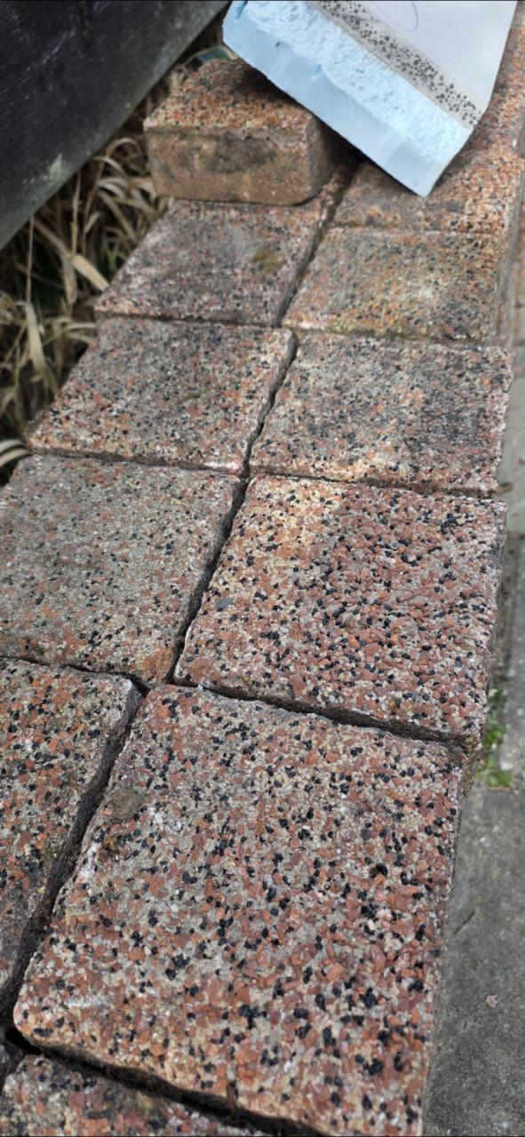 Gecoate klinkers 13,5 x 13,5 x 6 cm 190 stuks