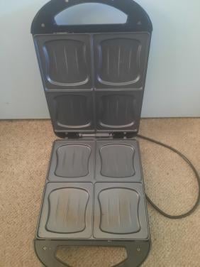 Diverse wafel en tosti ijzers