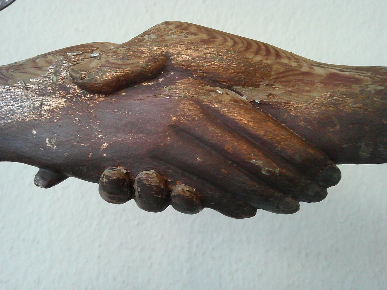 VERGULDE SYMBOLIEK VOOR EEUWIGE VERBONDENHEID ,LAAT 18DE EEUW