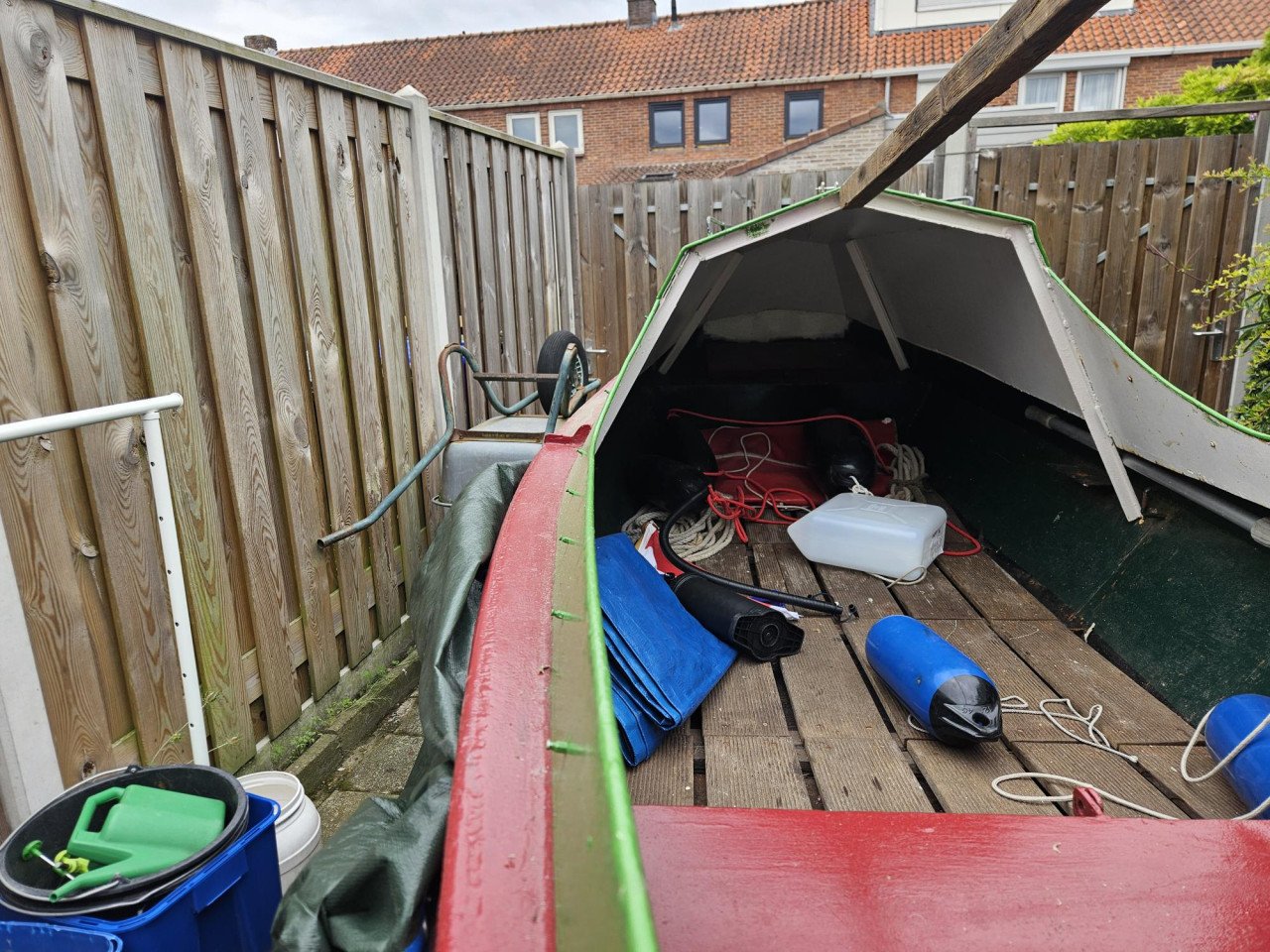 Vlet met trailer