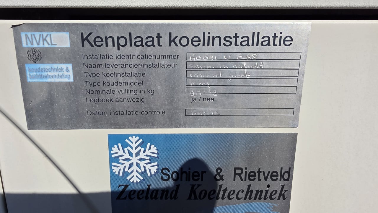 Vriesunit met verdamper 2012