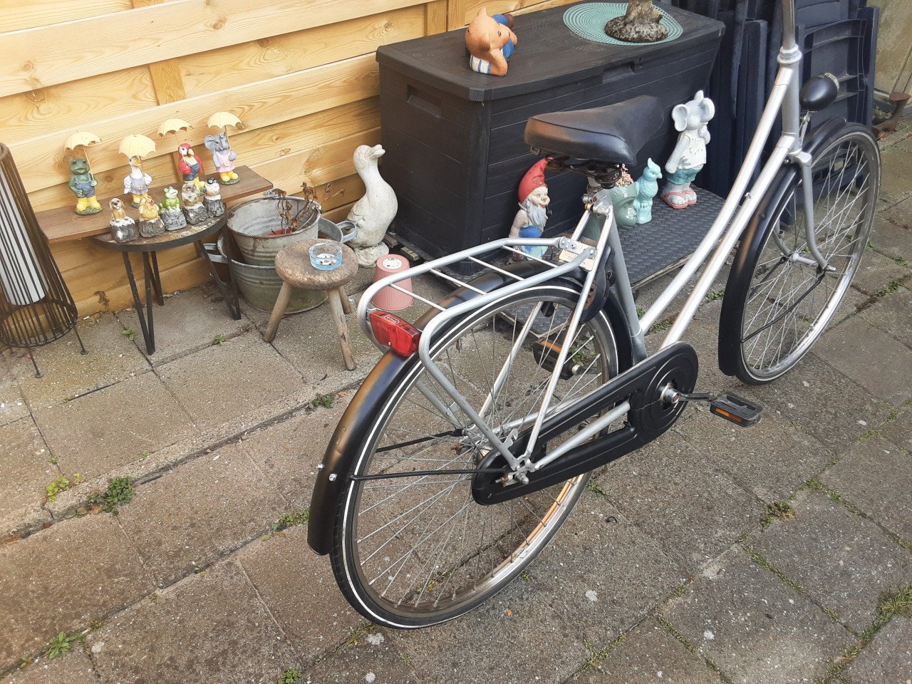 Damesfiets met terugtraprem