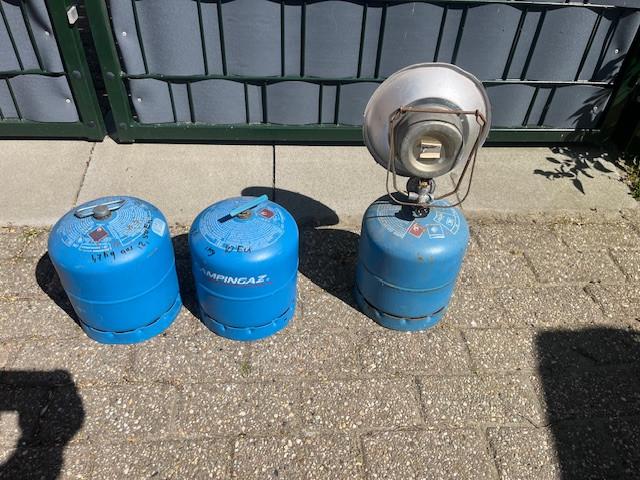 Campingaz gasfles 904 en 907 Leeg