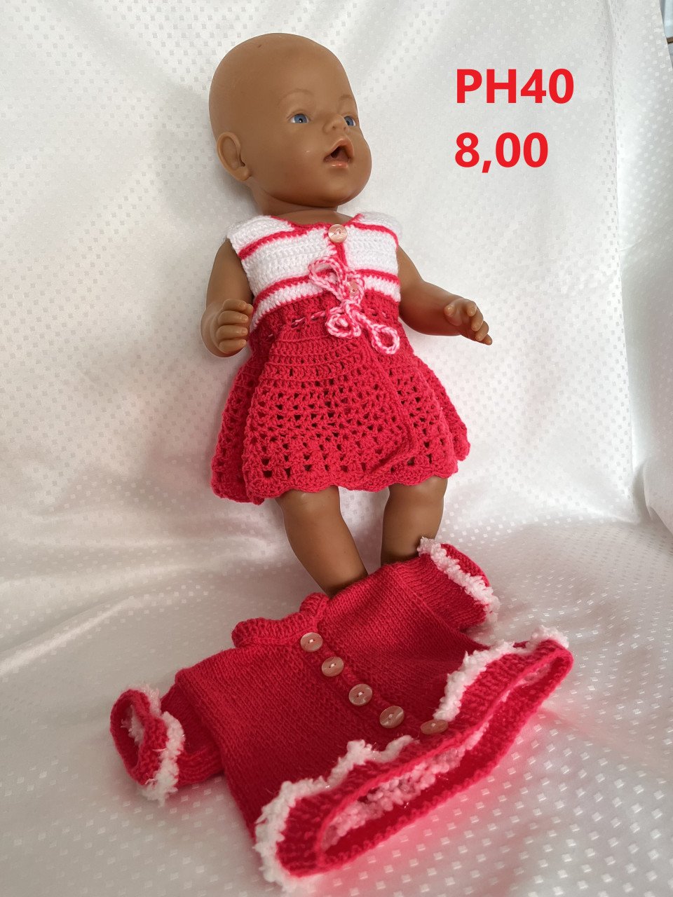 Baby born / babyborn set. Opbrengst KiKa. Poppenkleertjes.