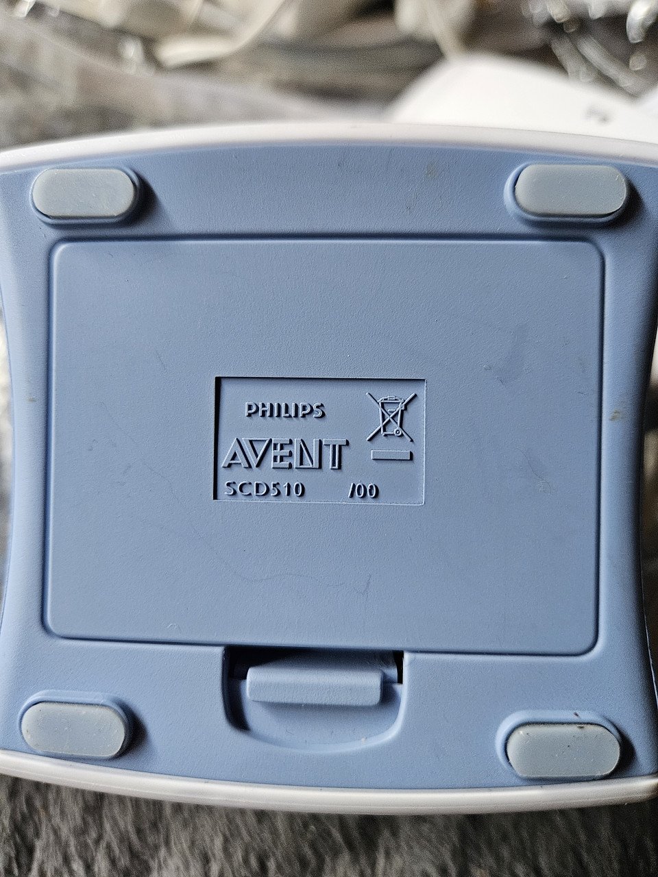 Mooi werkend Philips AVENT SCD510 DECT Babyfoon met 2 adapters...