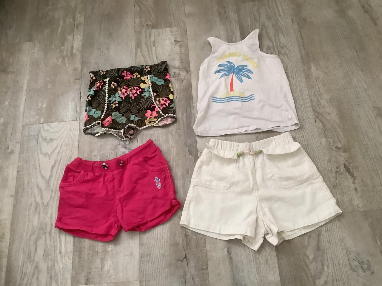 Kledingpakket meisjes - maat 122/128 - 23 stuks